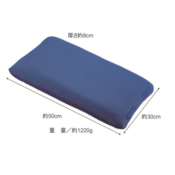 入浴サポートクッション2　枕型大　1126-A　エンゼル　ブルー