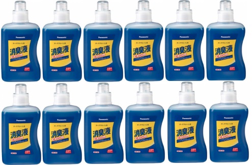 ポータブルトイレ用 消臭液　青色 有色　VALTBL1L　1000ml　12本セット　パナソニック エイジフリー まとめ買い 匂い対策 消臭剤 介護