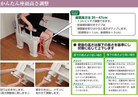 ポータブルトイレ 座楽 ラフィーネ PN-L30200 標準タイプ 