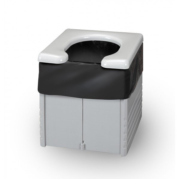 簡易ポータブルトイレ　R-56　GY　サンコー　非常用