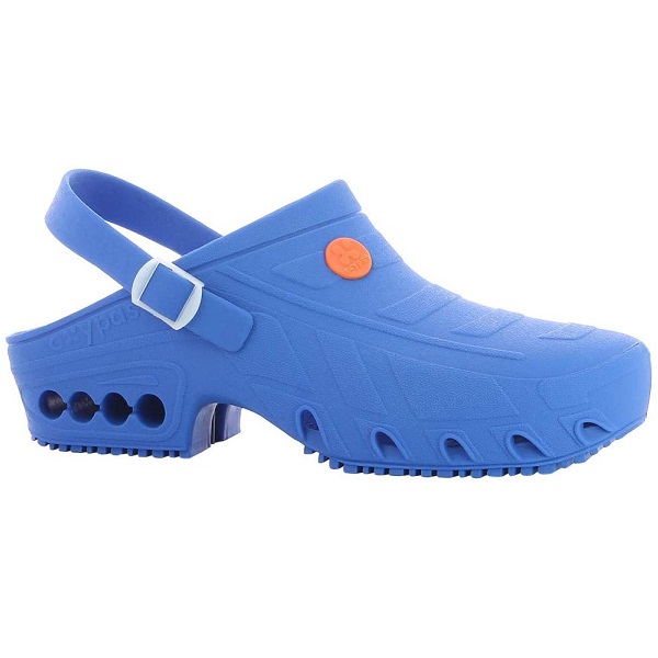 オキシパス　オキシクロッグ 　カラー：ブルー　サイズ：43（28.0〜28.5cm）　オートクレーブ対応ホスピタルクロッグ