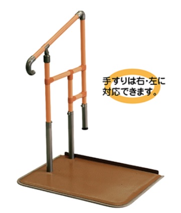 あがりかまち用たちあっぷ CKE-02-1　片手すりステップ台無　矢崎化工　送料無料(沖縄・北海道、一部地域を除く)