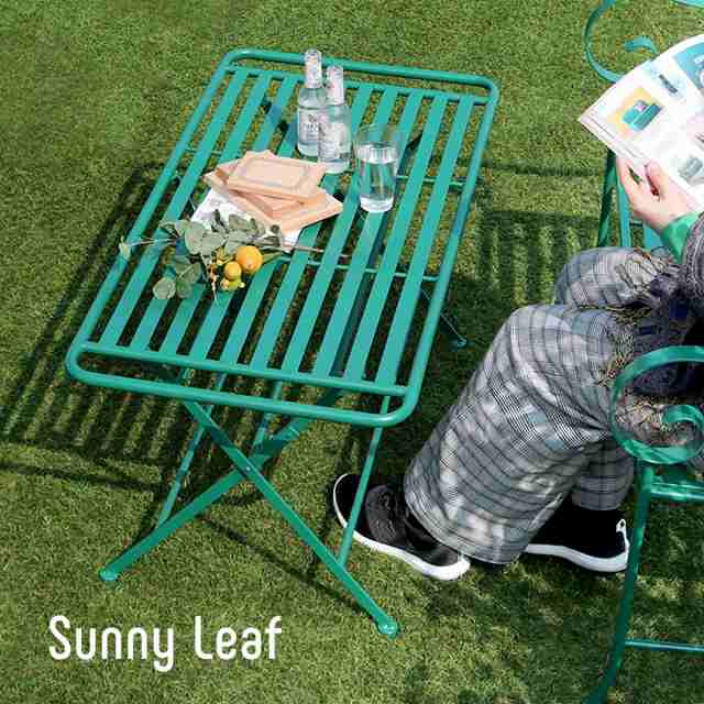 アイアン製ローテーブル単品販売 「Sunny Leaf（サニーリーフ