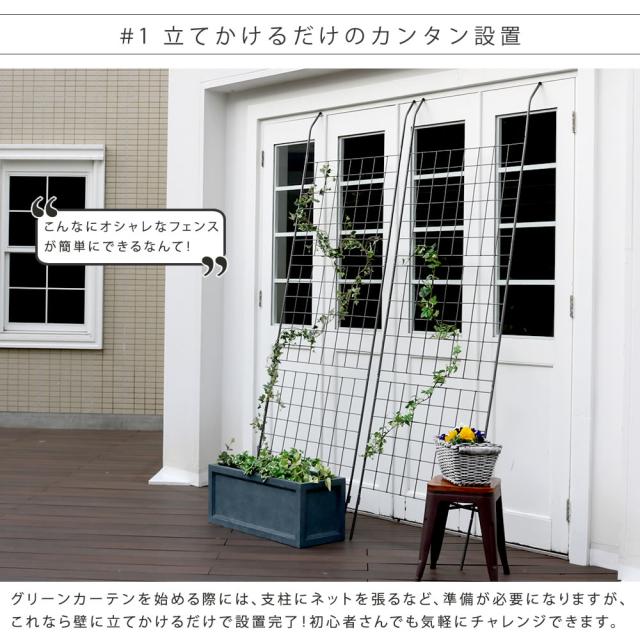 アイアン製グリーンカーテン　グラフ IF-GC014SLV_4