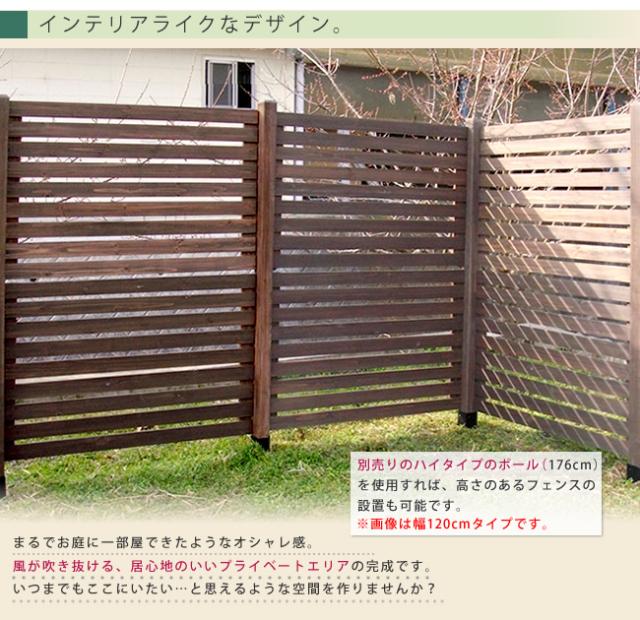 ボーダーフェンス スプレッド 土中４連結セットフェンス 木製フェンス ピケフェンス 天然木製 ガーデンフェンス ガーデニング 枠 柵 仕切り 目隠し 境目 クラシカル アンティーク トレリス ベランダ つる 薔薇 バラ 朝顔 園芸 ラティス_7