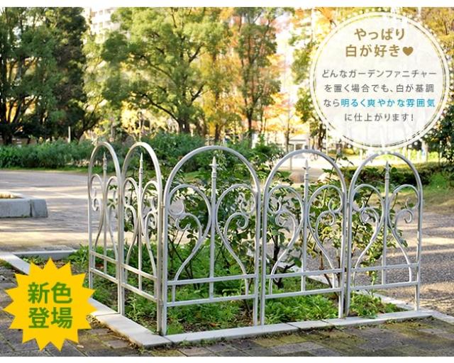 ガーデンフェンス アイアン トレリス フェンス 鳥のミニチュア 3本