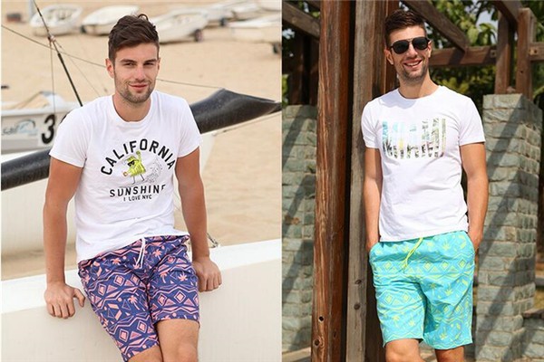 メンズショートパンツ ビーチパンツ ファッション ハワイ風 ビーチウェア 着心地よい お洒落 上質 夏 大人気 メンズショートパンツの通販はau Pay マーケット レオレオ Au Pay マーケット店