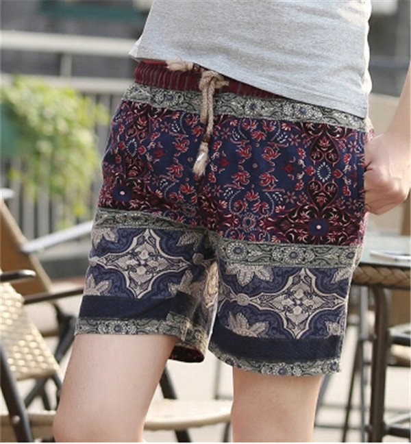 メンズショートパンツ プリント ビーチパンツ ファッション ビーチウェア 着心地よい お洒落 上質 夏 大人気 メンズショートパンツの通販はau Wowma レオレオ