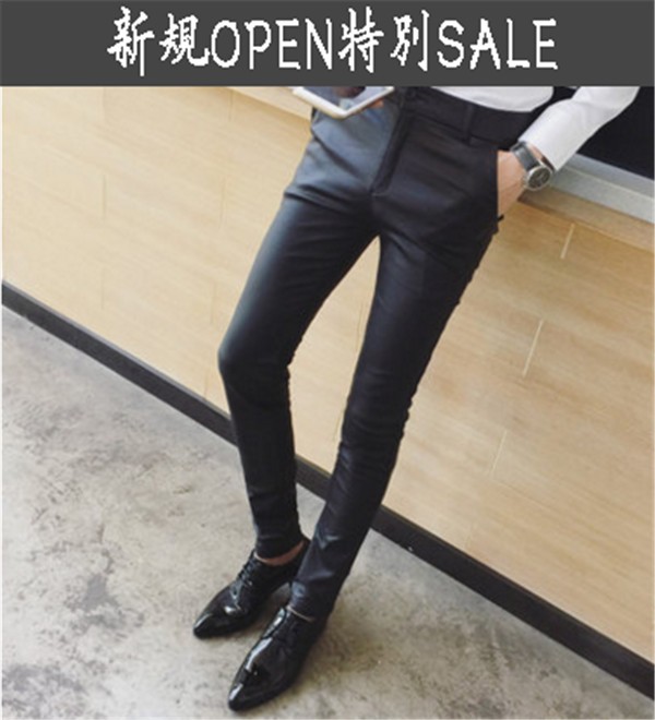 メンズpuレザーパンツ タイトパンツ ベーシック スエード ファッション ストレッチ入り 秋冬春 着心地よい メンズpuレザーパンツの通販はau Pay マーケット レオレオ Au Pay マーケット店