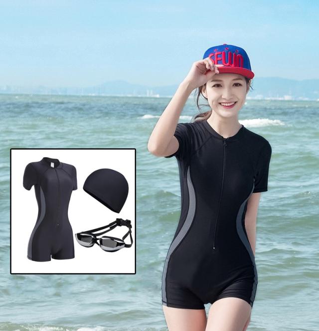 フィットネス水着 レディース 競泳水着 体型カバー タンキニ 水着 大きいサイズ ママ水着 3点セット 今年新作の通販はau Pay マーケット レオレオ Au Pay マーケット店