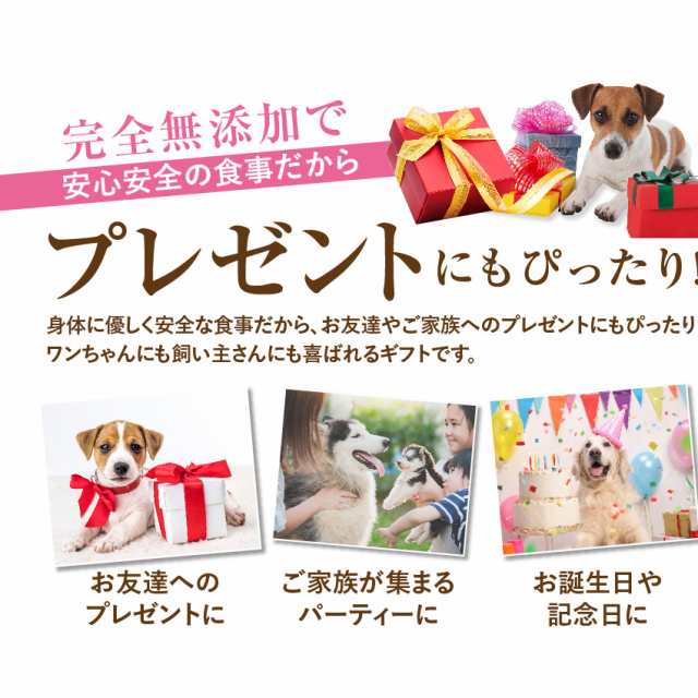 犬 手作りご飯 おやつ のセット 無添加 グルメ 福袋 送料無料 の通販はau Pay マーケット 犬のご飯とケーキのドッグダイナー