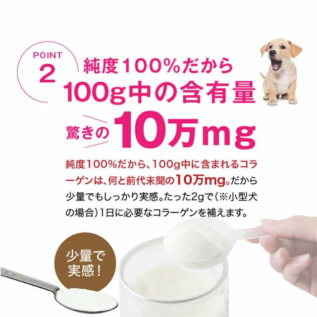 犬 猫 毛や皮膚のケア サプリ つやつや コラーゲン 75g 無添加 メール便 送料無料 の通販はau Pay マーケット 犬 のご飯とケーキのドッグダイナー