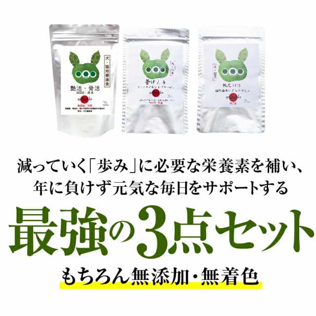 犬用 関節 サプリ グルコサミン コンドロイチン コラーゲン Msm ホネ骨ロック 無添加 メール便 送料無料 の通販はau Pay マーケット 犬のご飯とケーキのドッグダイナー