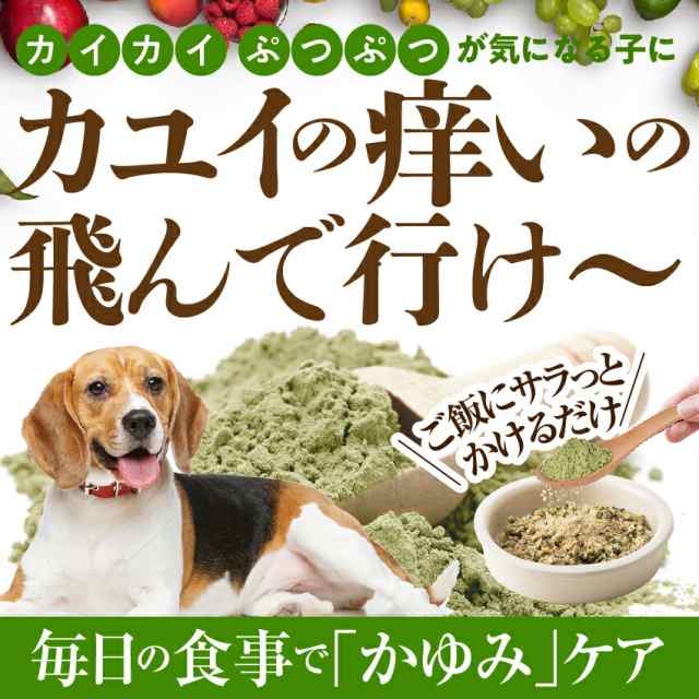 犬 猫 アレルギー サプリ カユイの痒いの飛んで行け 無添加 痒み サプリメント メール便 送料無料 の通販はau Pay マーケット 犬 のご飯とケーキのドッグダイナー