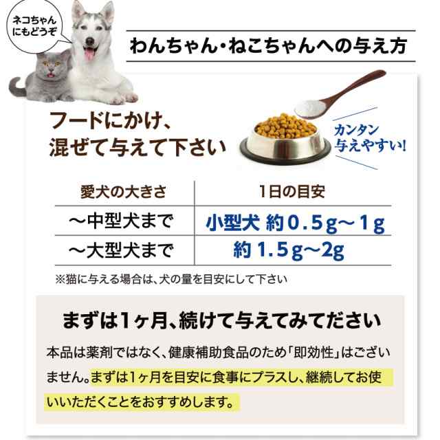 犬 ペット用 腸内環境 腸 国産 サプリ 菌 力マン 無添加 送料無料 の通販はau Pay マーケット 犬のご飯とケーキのドッグダイナー