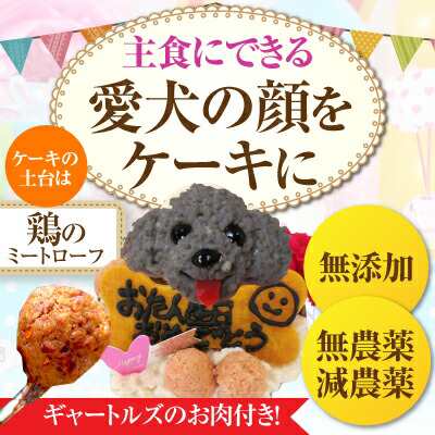 犬用 似顔絵 ケーキ 鶏肉 ギャートルズの肉 犬 誕生日ケーキ 無添加 送料無料 の通販はau Pay マーケット 犬のご飯とケーキ のドッグダイナー