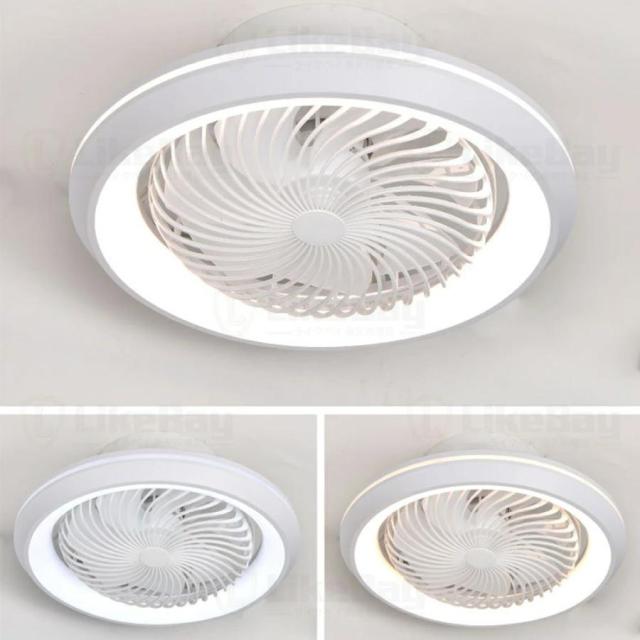 シーリングファンライト LED DCモーター 調光調色 首振り アプリ操作対応 薄型 北欧 おしゃれ ファン付き照明 シーリングライト 10〜12畳対応_14