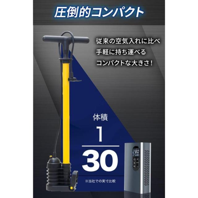 空気入れ 電動 電動エアーポンプ オートバイ 【アルミニウム合金素材を使用した高級感仕様】 エア充填に悩まない！強力 自転車 充電式 4000mAh 強力モーター
