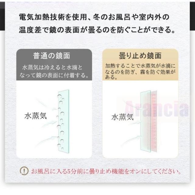 女優ミラー 壁掛け 鏡 丸 おしゃれ 洗面鏡 ミラー LED 女優 化粧鏡 壁掛けミラー ライト付き 三色調光 ライト付ミラー 洗面台 ウォールミラー