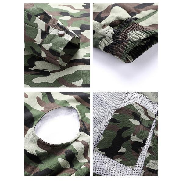 空調作業服 冷却服 長袖 ワークウェア ワークマン 室外作業 クールベス エアコン服 暑さ対策 熱中対策 クールウェア ポケット付き 作業服_13