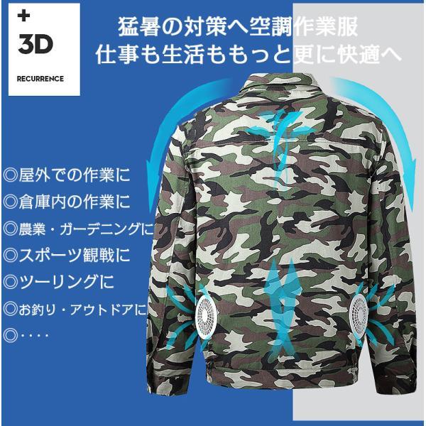 空調作業服 冷却服 長袖 ワークウェア ワークマン 室外作業 クールベス エアコン服 暑さ対策 熱中対策 クールウェア ポケット付き 作業服_3
