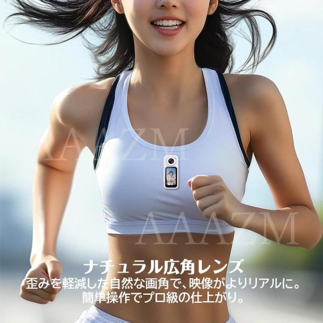 アクションカメラ デジカメ 小型WIFI 2.7K解像度 Vlog ウェアラブル バイク スポーツ ビデオ 動画撮影 記録 高画質 ドライブレコーダー 簡単操作 超広角_12
