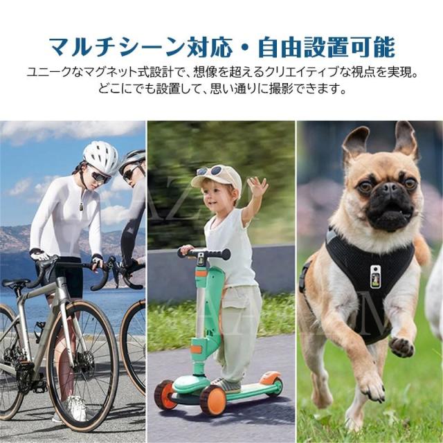アクションカメラ デジカメ 小型WIFI 2.7K解像度 Vlog ウェアラブル バイク スポーツ ビデオ 動画撮影 記録 高画質 ドライブレコーダー 簡単操作 超広角_5