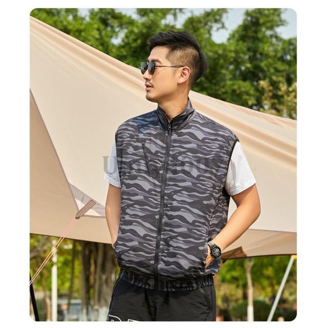 空調作業服 ベスト 空調ウェア ファン付き作業服 父の日 メンズ レディース 熱中症対策 屋外作業 4段階強風 冷却服 男女兼用 アウトドア_11