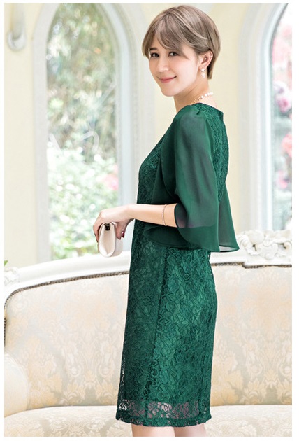 レースワンピース 披露宴 親睦会 忘年会 新年会 歓迎会 女子会 結婚式 お呼ばれ 通勤 デート 参観日 入学式 卒業式 入園式 卒園式の通販はau Pay マーケット Onlythebest