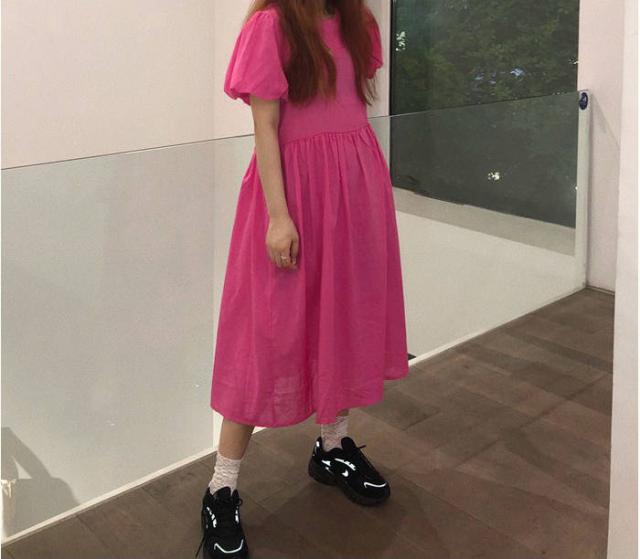 旅行に行くなら ルーズフィットロングワンピース 2カラー ワンピースドレスパーティードレス 結婚式 二次会 ワンピースレディースロングの通販はau Pay マーケット Onlythebest