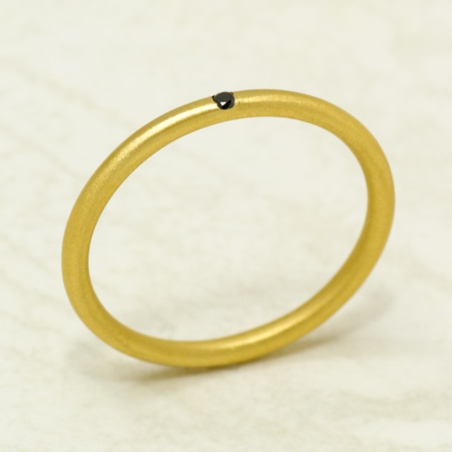 リング 指輪 レディース K18 ゴールド ブラックダイヤモンド コーディネート「nudo」 18K 18金 GOLD 4月誕生石の通販は abmoghatari.ir
