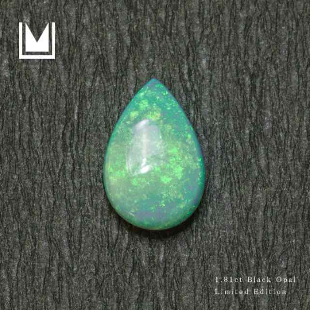 ルース 天然石 ブラックオパール 1.81ct 10月誕生石の通販は