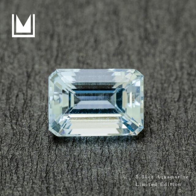ルース 天然石 アクアマリン 5.35ct 3月誕生石の通販は 23,760円