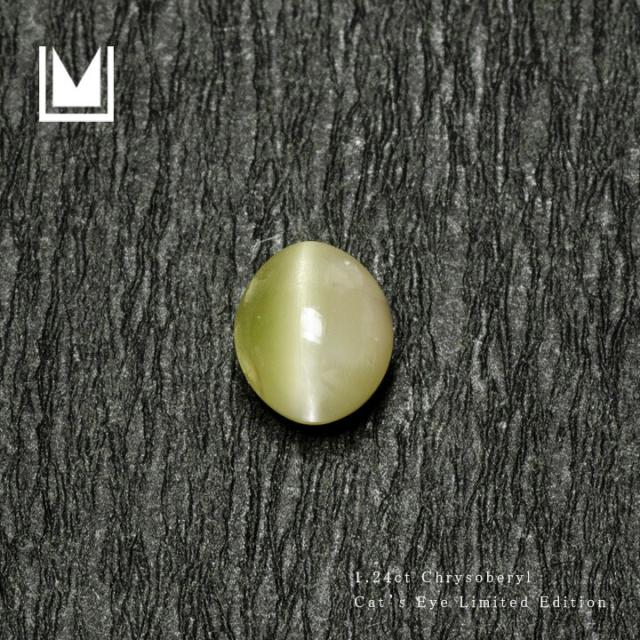 ルース 天然石 クリソベリルキャッツアイ 1.24ct 2月誕生石の通販は 16,500円