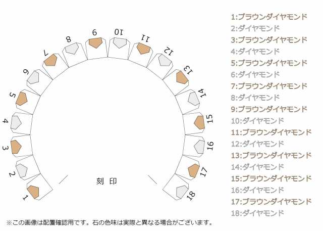 【72時間限定】K18 ゴールド ブラウンダイヤモンド ダイヤモンド エタニティーリング 18K 18金 GOLD 4月誕生石