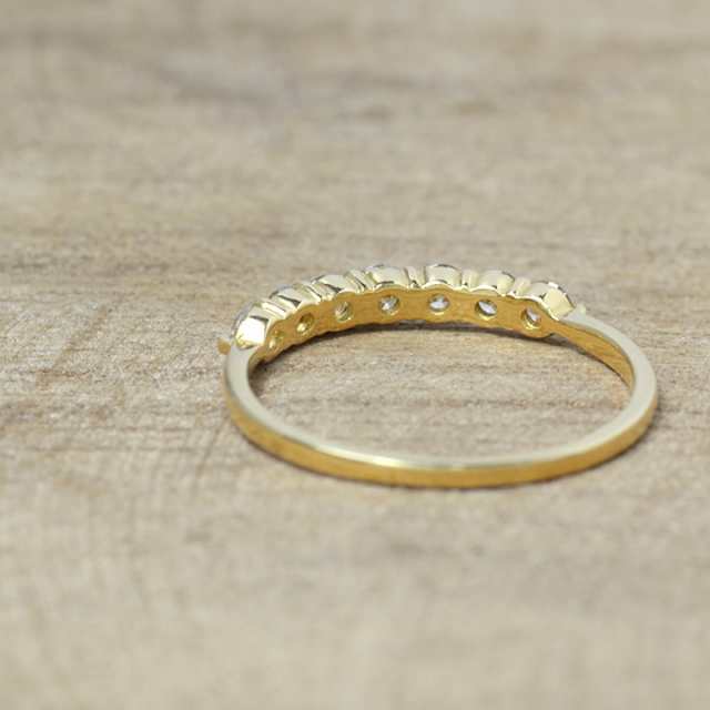 リング 指輪 レディース K18 ゴールド ダイヤモンド0.4ct