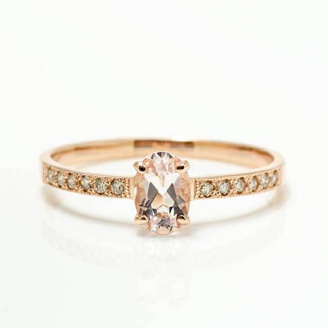 リング 指輪 K10 ゴールド モルガナイト ダイヤモンド プラチナ900・K18選択可 10K 10金 4月誕生石の通販は リング 指輪 K10 ゴールド モルガナイト ダイヤモンド プラチナ900・K18選択可 10K 10金 4月誕生石の通販は