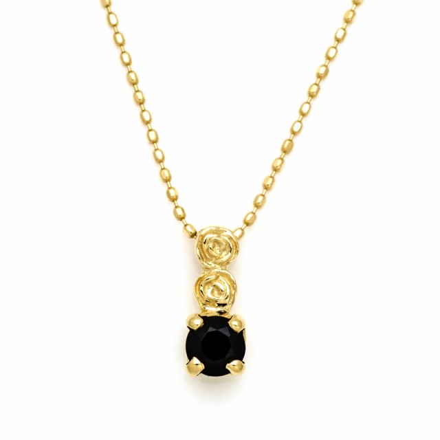 ペンダントトップ K18 ゴールド オニキス バラモチーフ 「rosa」  18K 18金 GOLDの通販はペンダントトップ