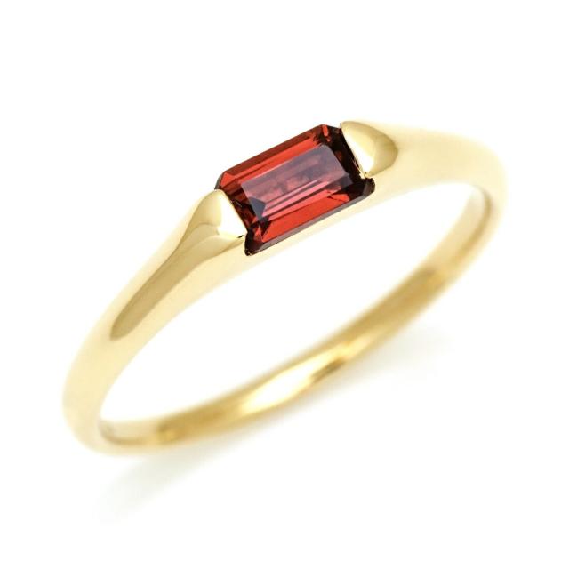 リング 指輪 レディース K10 ゴールド ガーネット 「cheto」 10K 10金 GOLD 1月誕生石の通販は 16,632円