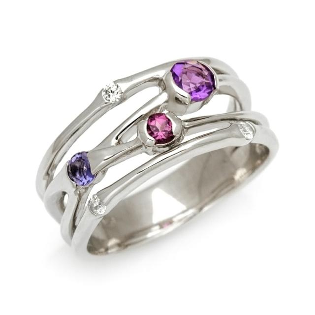 リング 指輪 レディース SV925 シルバー フェミニンカラー レディース SV925 SILVERの通販は