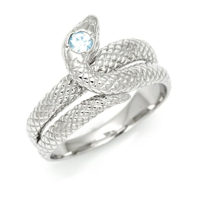 リング 指輪 SV925 シルバー ブルームーンストーン スネークモチーフ SILVER 6月誕生石の通販は 8,135円