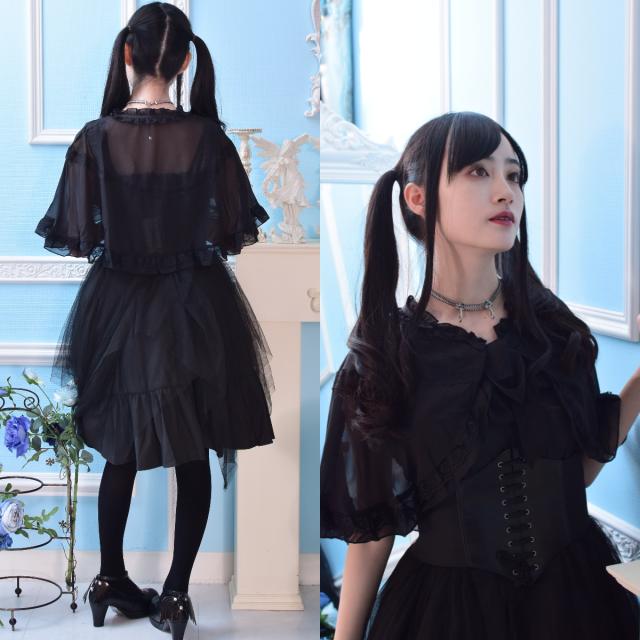 ゴスロリ ロリィタ ドレス ワンピース 黒 赤 コスプレ レディース 衣装 服 ロリータファッション スカート 膝丈 チュールの通販はau Pay マーケット Lady Oliver