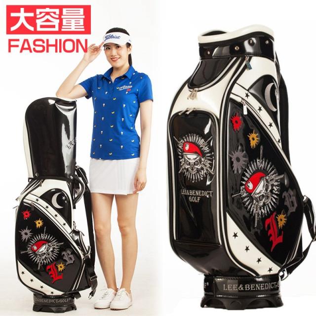 大容量 コンパクト 人気 Lee Benedict Golf キャディバッグ L&B ゴルフバック キャディーバック スタンド式 ゴルフの通販は