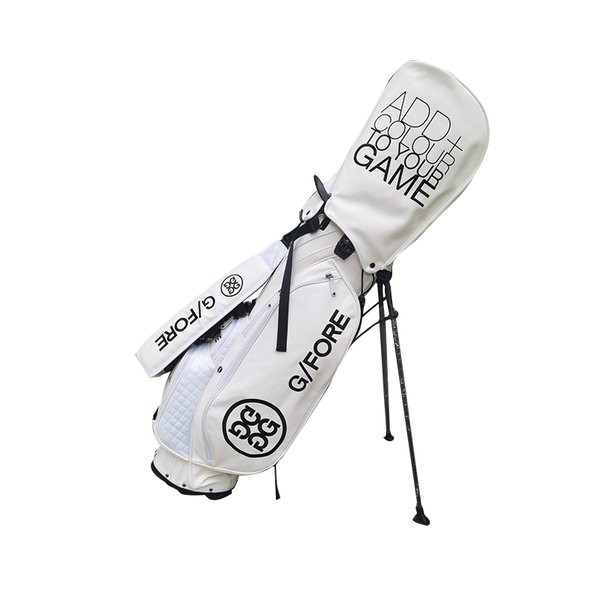 G/FORE Golf Bag ゴルフバッグ キャディバッグ スポーツゴルフバッグ PUレザー 防水耐摩耗性 スタンドゴルフバッグ 安定感抜群 撥水性  9.0型 スタンド軽量｜au PAY マーケット