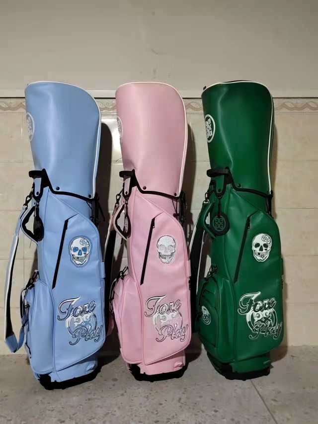 G/FORE ゴルフバッグ Golf Bag キャディーバッグ スタンドゴルフバッグ 安定感 撥水性 超人気 軽量 ブルー ピンク グリーンの通販は