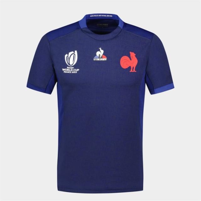 フランスワールドカップラグビー日本代表　公式ウォームアップウェア ラグビー RWC 2023 ワールドカップ モデル フランス代表 ホーム