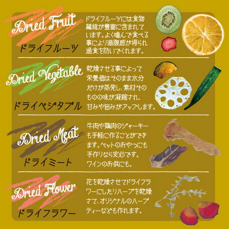 ドライフードメーカー 食品乾燥機 大容量 食育 ドライフルーツ ドライフラワー ジャーキー 手作り おやつ ペットの通販はau Pay マーケット 雑貨市場 Au Pay マーケット店