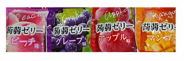 こんにゃくゼリー たっぷり 10袋 国産 天然果汁 4種 小分け お試し お得 おやつ 雪国あぐりの通販はau PAY マーケット - あくびplus