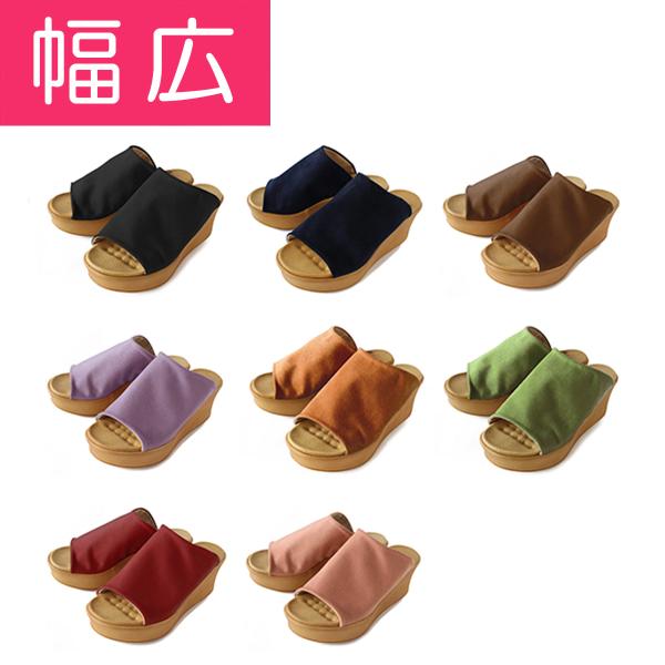 【廃番色セール】 【幅広特注】 ミュール ヒールサンダル サボ コンフォートシューズ 軽量 柔らかい 日本製 IRISE イリーゼ ※返品交換不可の通販は 9,460円