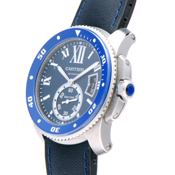 中古 Cartier カルティエ カリブル ドゥ カルティエ ダイバー Wsca0010の通販はau Pay マーケット 一風騎士